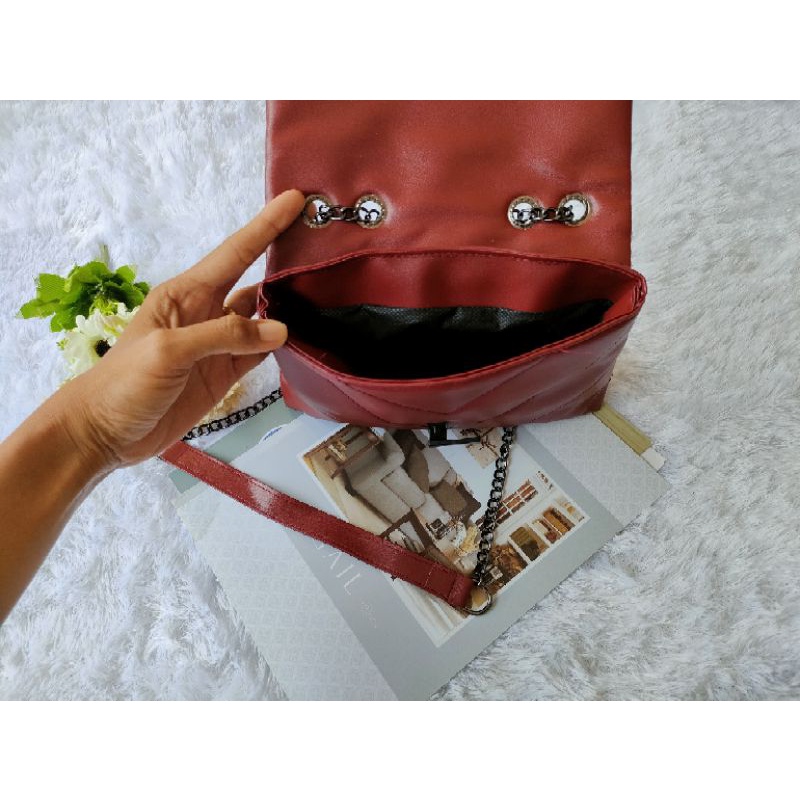 Slingbag Embos Meylisa Tas Slempang Wanita