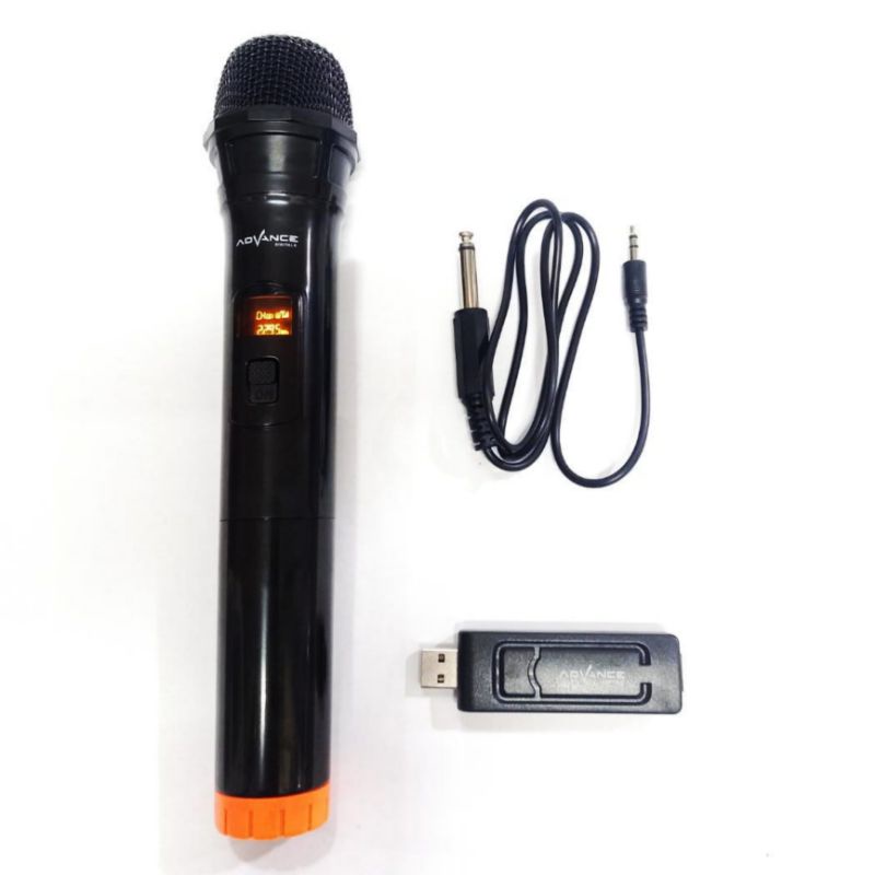 Jual Advance Digitals MIC101 Professional USB Wireless Microphone Shopee Indonesia