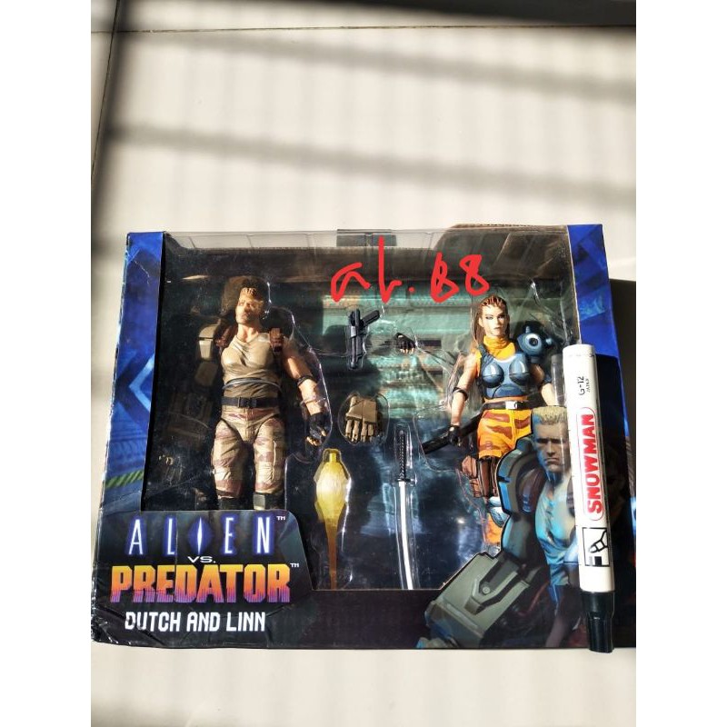 Alien vs Predator Dutch and Linn ORIGINAL NECA New misb