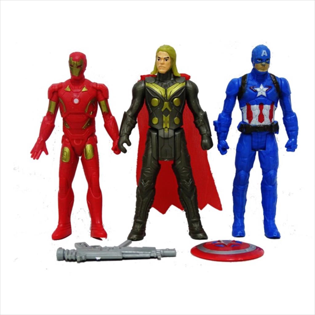 Sekawantoys Mainan Anak Robot / Miniatur Super Heroes + Senjata TERLARIS!!!( SKW.2115)