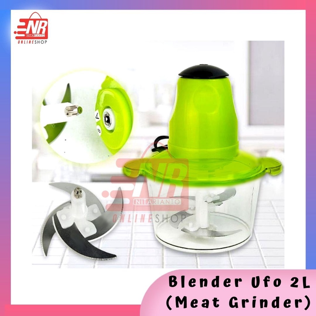 Food Processor / Blender Daging / Blender Ufo / Meat Grinder / Blender 2Liter / Blender Bumbu