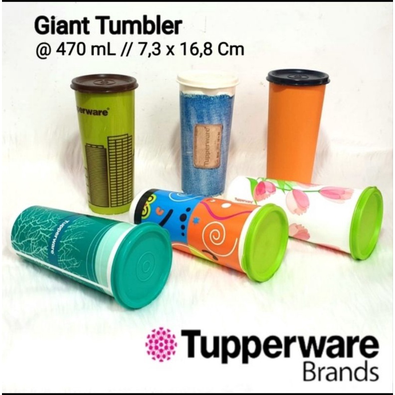 Tupperware giant tumbler 470ml - botol minum - botol anak - botol anak sekolah
