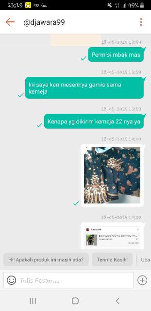 Couple Batik Asmara Linggar Srg 7 By Suryandhanu 4666784743886 Couple L - Fit X Seharga