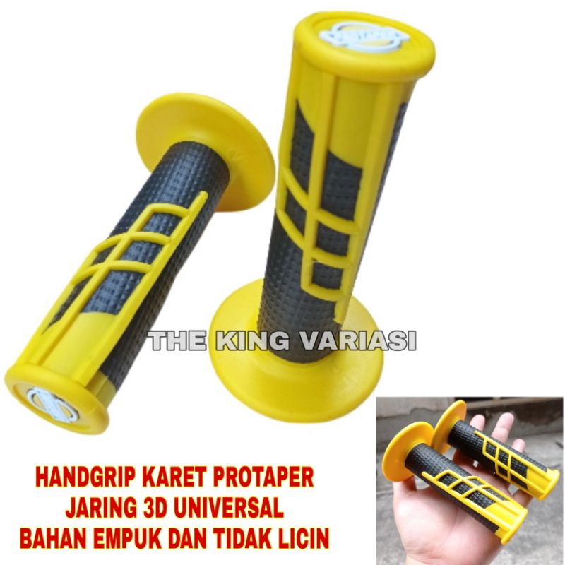 HANDGRIP KARET PROTAPER/GRIP MOTOR KLX,CROSS,CRF,HANDGRIP MOTOR KARET EMPUK MERK PROTAPER UNIVERSAL/