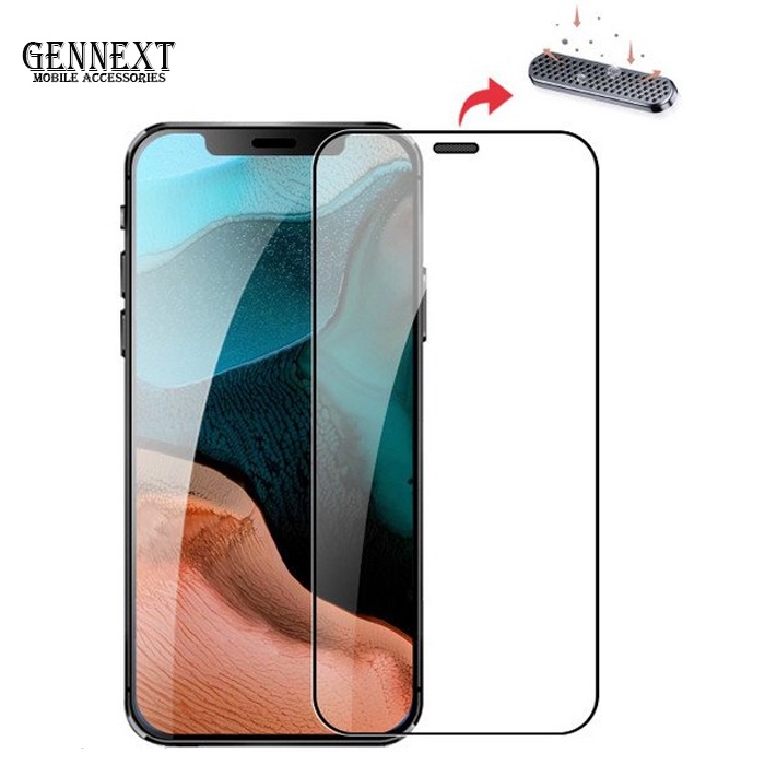 FA Tempered glass Full + DUST BIG CURVED Untuk Iphone X XS XR XSMAX 11 11PRO 11PROMAX PRO MAX anti gores bening full cover