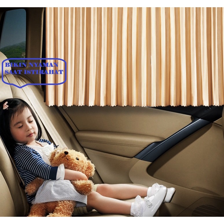 AM-10 Tirai Jendela Kaca Mobil Sunshield Sun Shades Dapat 4 Pcs 4 Jendela Ketutup Semua / Car Magnet Window Sun Shades Anti Panas UV Universal Semua Mobil