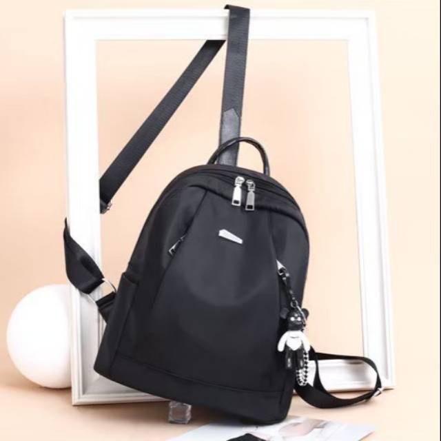 Tas Backpack Stylish Ransel Gantungan GTO WEEDOO POLOS