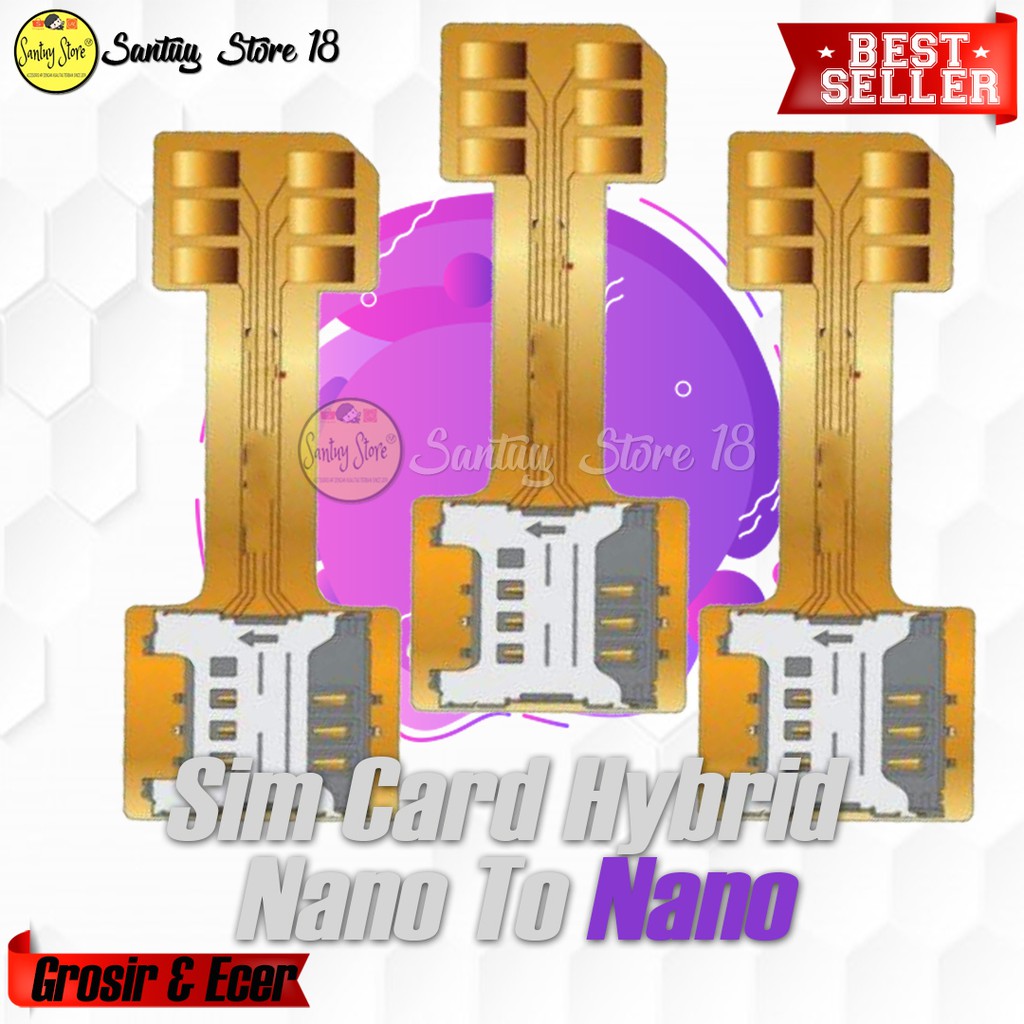 Sim Card Hybrid Nano to Nano // Dual Sim Hybrid