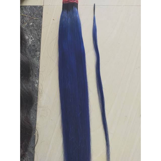 Rambut sambung warna 100% Rambut Asli