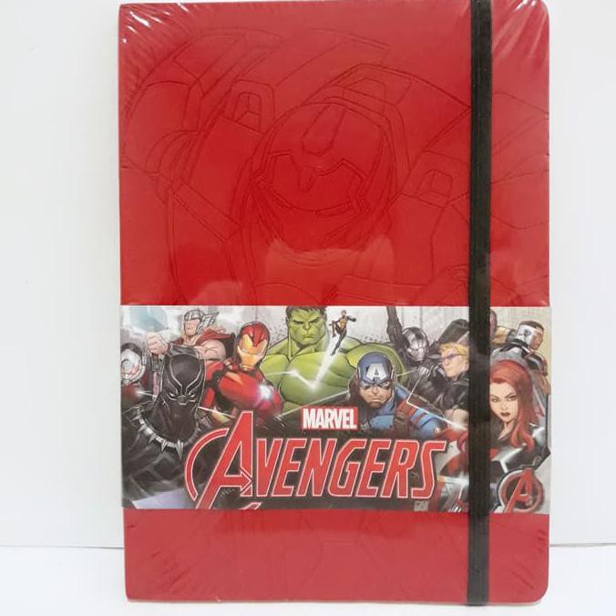 

MARVEL x MINISO PU Memo Book / Buku Catatan Iron Man Avengers LIMITED