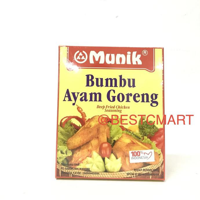 

PROMO ENAK BUMBU MUNIK AYAM GORENG Terlaris