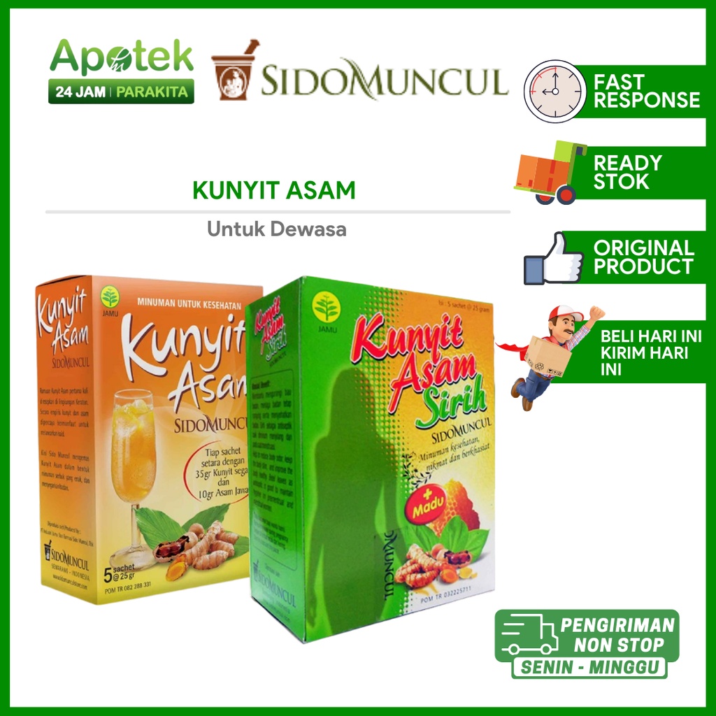 Jual Kunyit Asam Kunyit Asam Sirih Shopee Indonesia