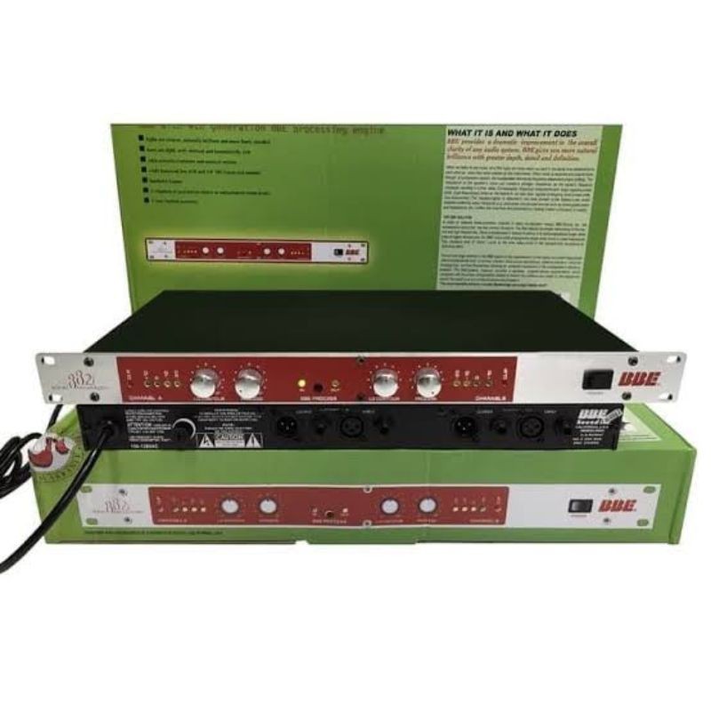 Dual Mono PROCESSOR BBE 882I BALANCE SONIC MAXIMIZER BBE882I BBE882 I