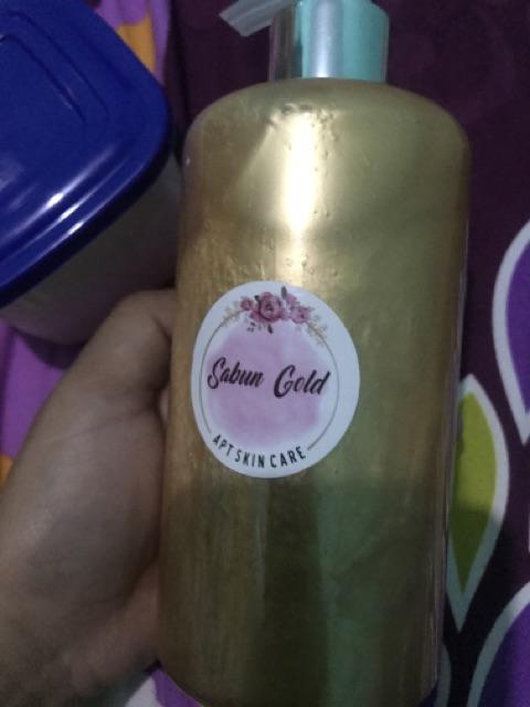 Sabun Dosting Gold Whitening ( Sabun Pemutih Dosis Tinggi)