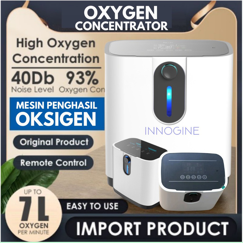 Oksigen Portable Oxygen Concentrator Oksigen Konsentrator Alat Oksigen Selain Tabung Oksigen Medis