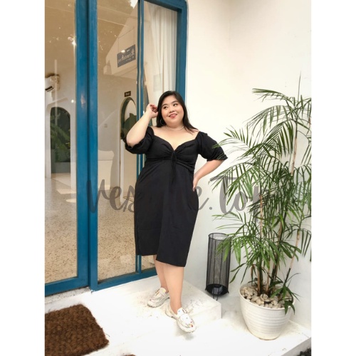 Ciria | Baju Sabrina | Dress Sabrina Full Karet | Dress Wanita korea | Dress Pesta | Dress Jumbo | D