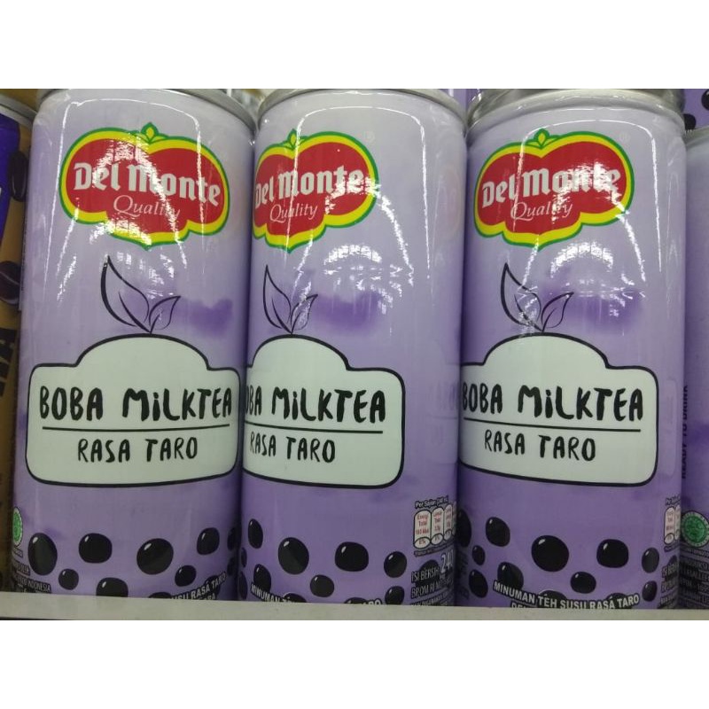 

Del Monte Boba Milk Tea Taro 240 ml