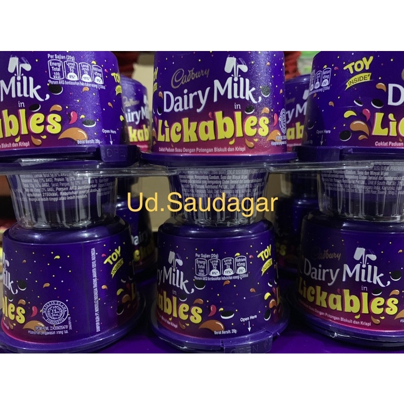 

Cadbury Dairy Milk Lickables Coklat 20gr