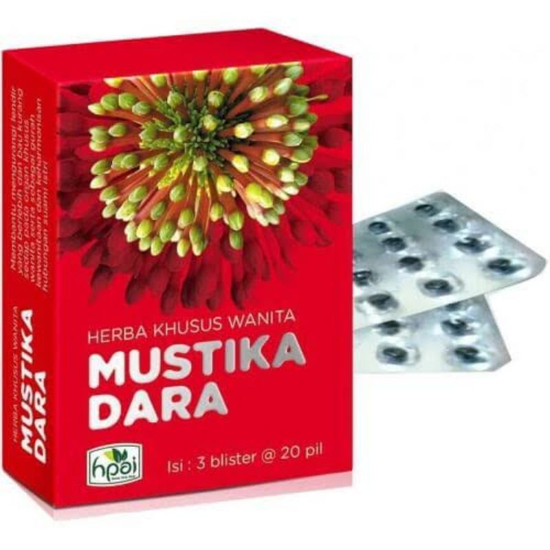 ecer mustikadara hpai 20 pil mustika dara