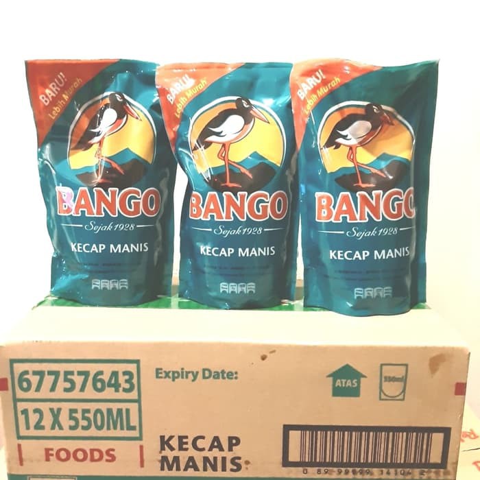 

Dijual Kecap Bango kecap manis refil 550ml Berkualitas