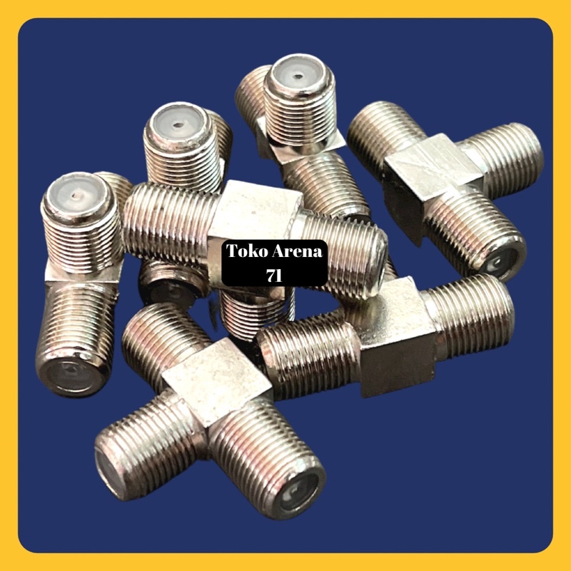 JACK Jek T TV DRAT BESI Jack T F conector konektor connector