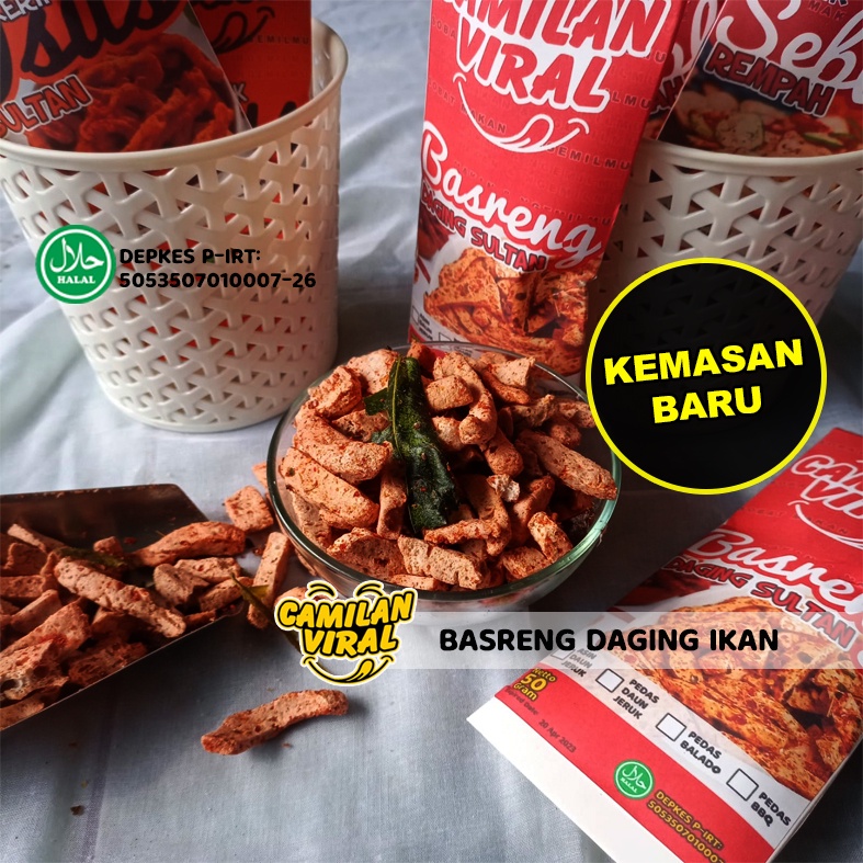 

☑️ (HALAL - IZIN DINKES PIRT) BASRENG DAGING PEDAS DAUN JERUK - BASRENG PEDAS - BASRENG STICK - BASRENG BANDUNG - CEMILAN - PAKET USAHA - CEMILAN VIRAL BY CAMILAN VIRAL