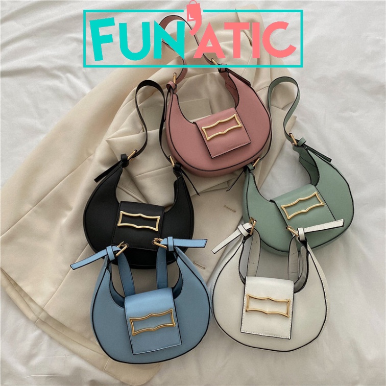 Funatic Tas Shoulder Wanita Import Terbaru Model Kekinian Fashion Korea FA1000