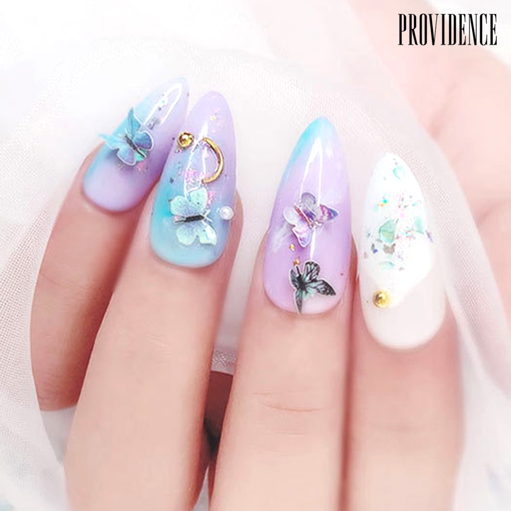 Providence DIY Manicure Decoration Simulation Mini Butterfly Nail Art Decoration Sticker