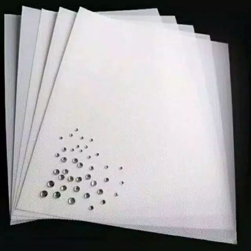 

Kertas stiker mote gosok hotfix /perlembar /28cmx30cm