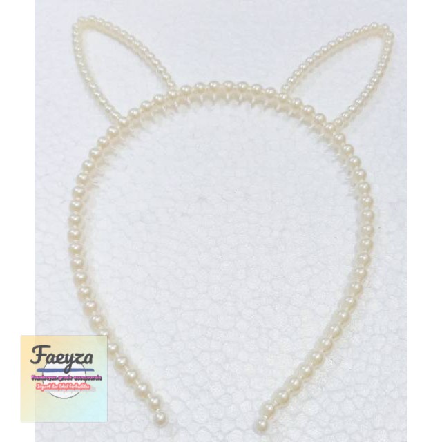 grosir  Bando tanduk mutiara isi 6 pcs