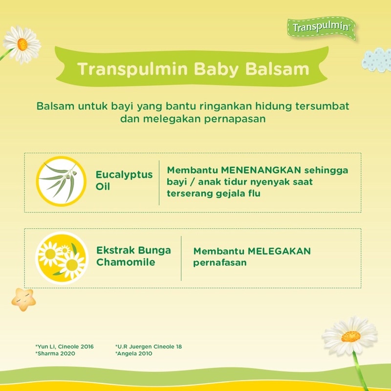 Balsam Bayi Atasi Flu Batuk Hidung Tersumbat Transpulmin Baby 20gr