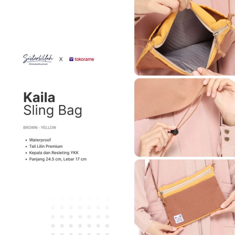 ELULA SLING BAG © KAILA SLING BAG ©  SISTERLILLAH