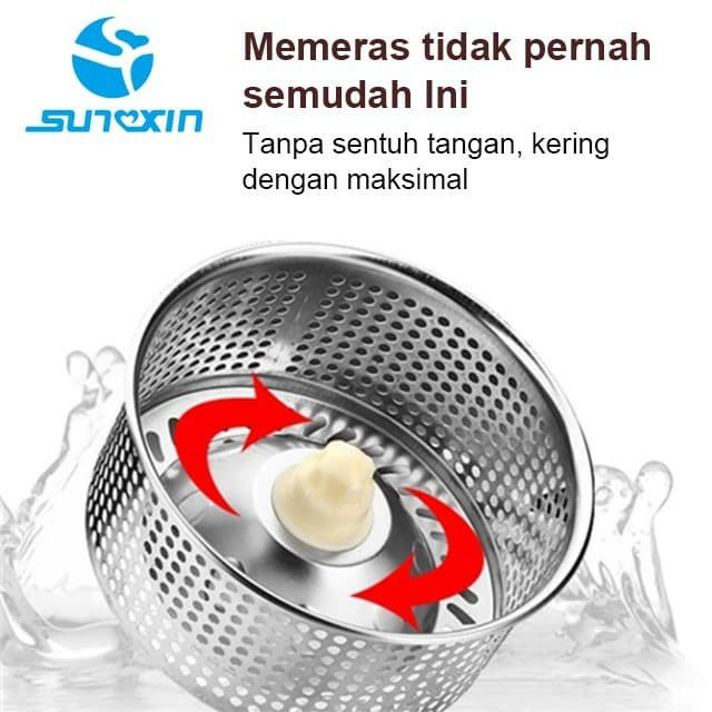 Alat Pel Putar Otomatis / Super Mop / Spin Mop / Pel Lantai Dengan Ember Peras Praktis