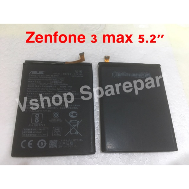 BATERAI BATRE FOR ASUS ZENFONE 3 MAX 5.2 INCH ZC520TL BATTERY