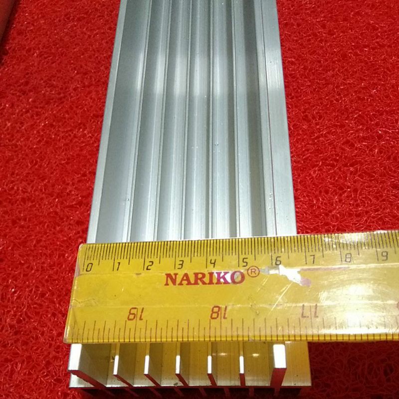 Heatsink 2u 30cm tebal pendingin 2u 30cm 17 sirip