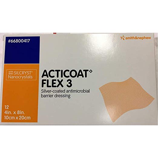 Acticoat Flex 3 ukuran 10x20 silver dressing woundcare silver dressing JunDW