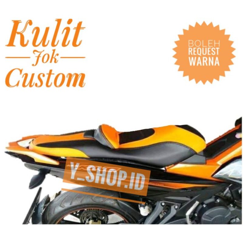 Kulit Sarung Jok Motor Custom MX King Model Eropa Terlaris