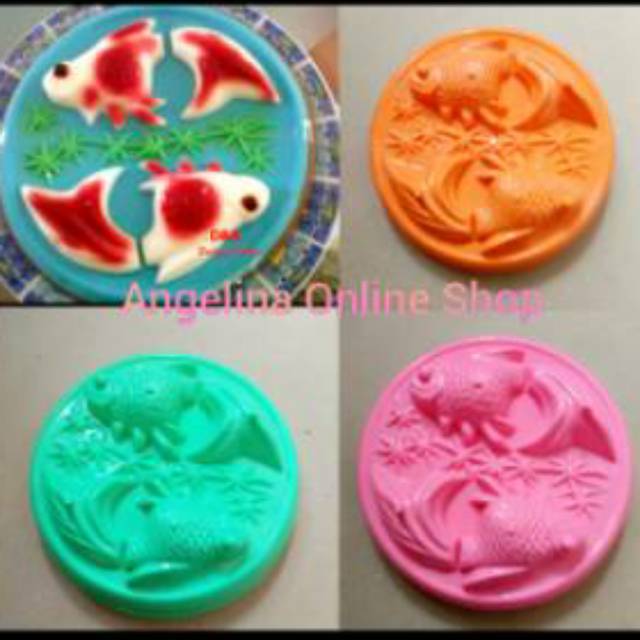 Cetakan Puding Ikan Koki/ Cetakan Kue bolu