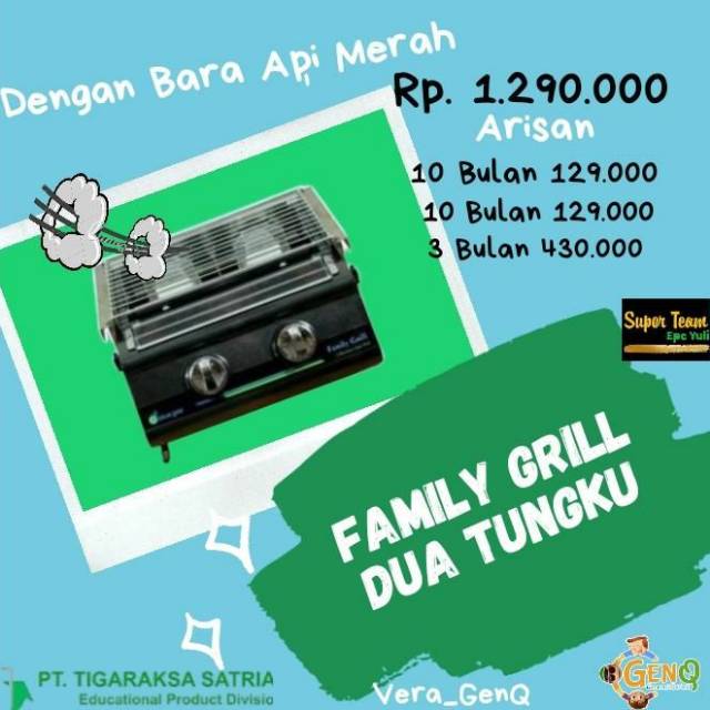 FAMILY GRILL 2 TUNGKU