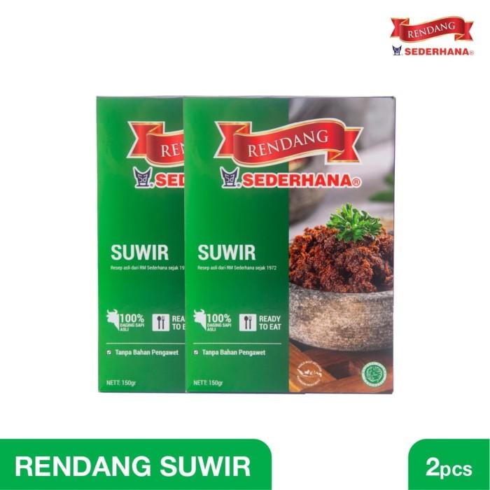 

Makanan Beku | Paket Double Rendang Sederhana - Daging Suwir