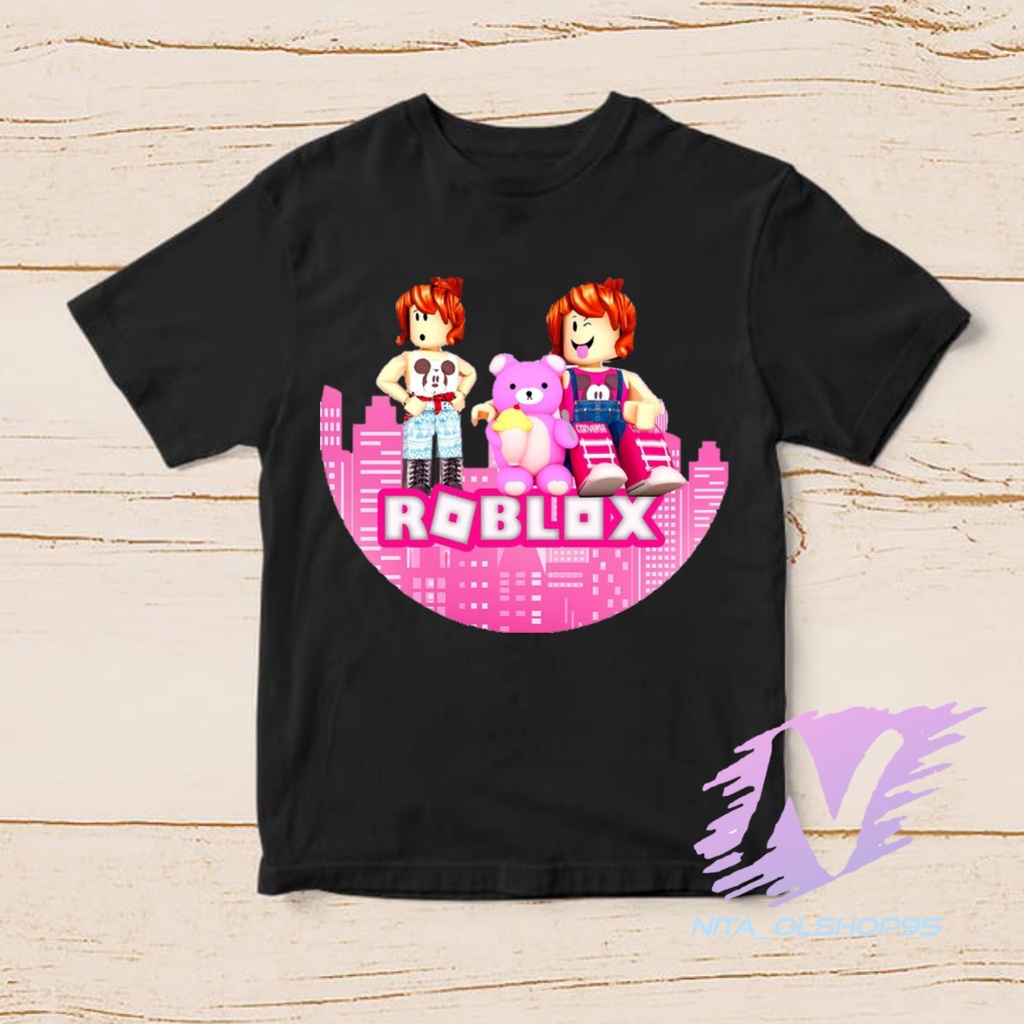 kaos anak baju anak roblox minecraft