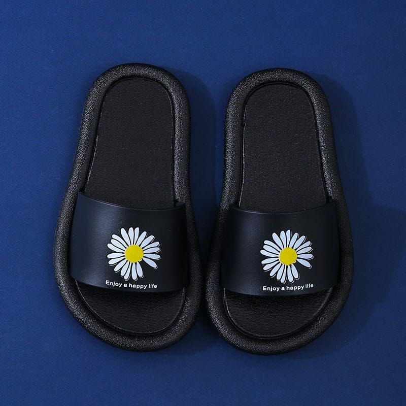 sandal baby karakter bunga lucu