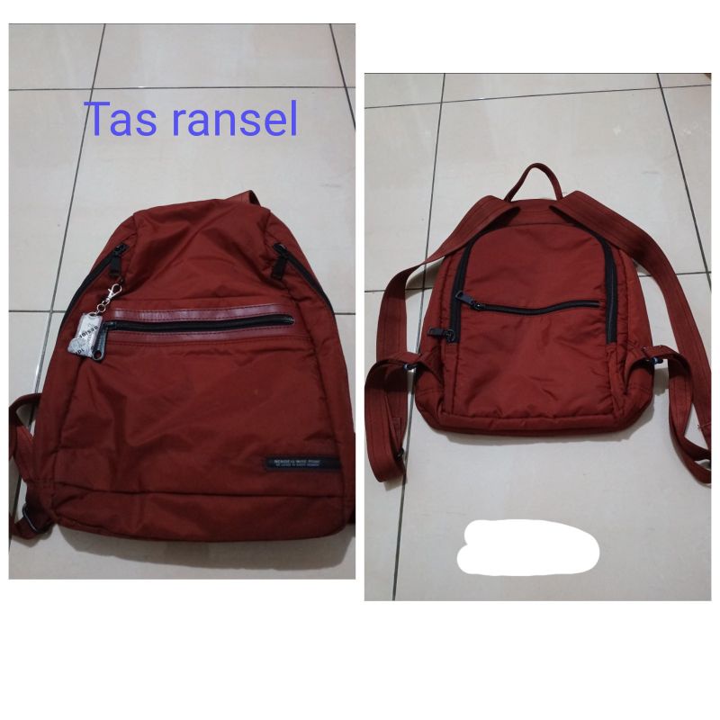 tas ransel wanita sedang