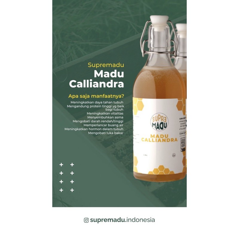 

SUPREMADU Madu Murni PREMIUM Madu Calliandra
