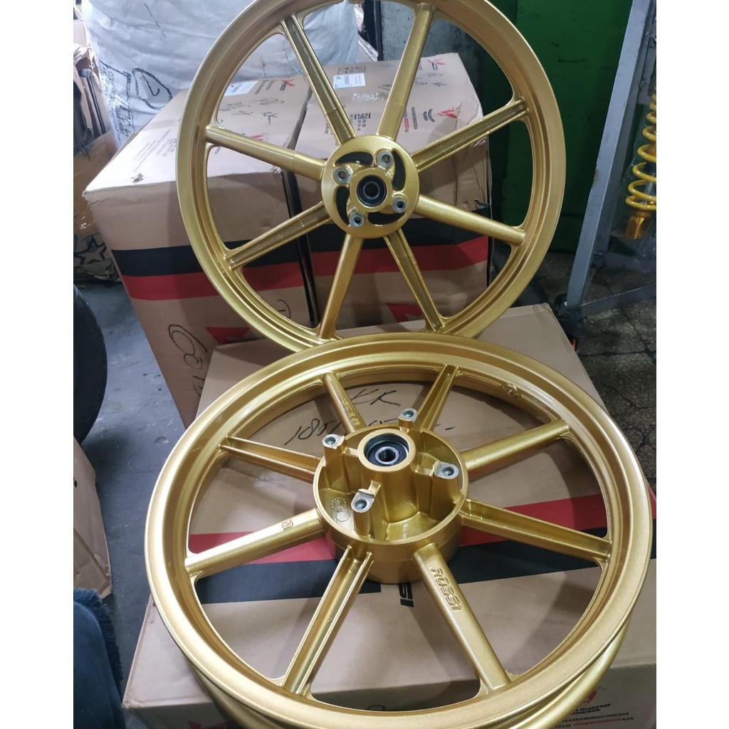 velg v rossi vrossi sprint dragon palang 8 gold ring 17 ninja r ss rr original