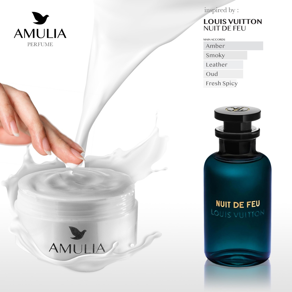 (AMULIA) Body Lotion Inspirasi Nuit de Feu by LuiVui 50gr