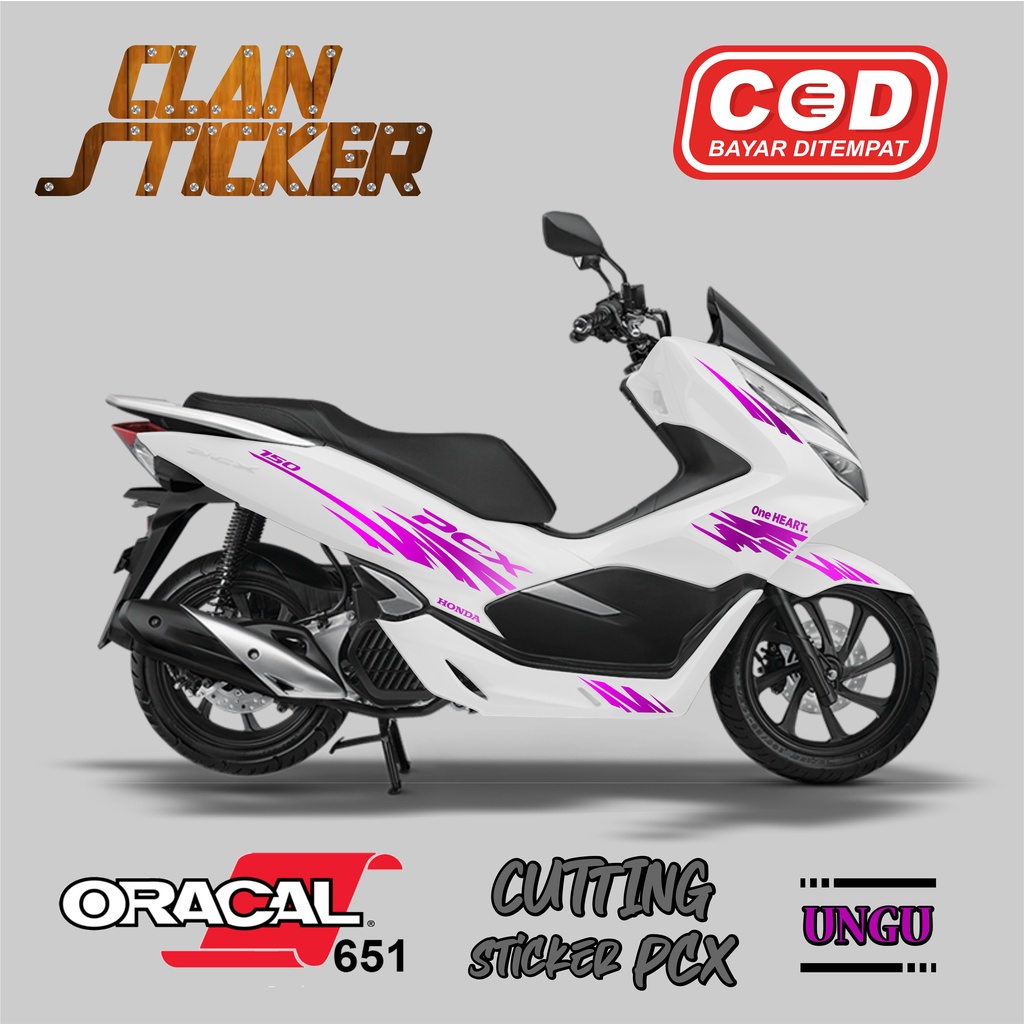 Cutting Sticker PCX 150 Abs Stiker Striping Aksesoris Motor Honda Strip 20 Lis Body Variasi 160 Simp