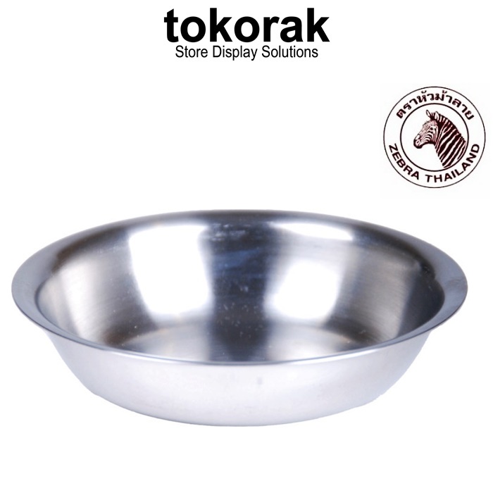 PIRING BUMBU ZEBRA SEASONING DISH 10 CM HI CR 222010 - TEMPAT SAMBAL