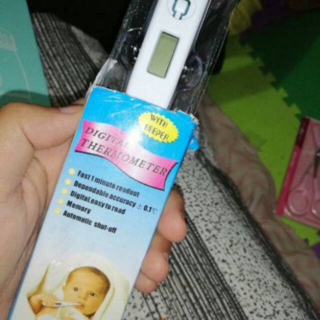 TERMOMETER pengukur suhu tubuh - TERMOMETER DIGITAL