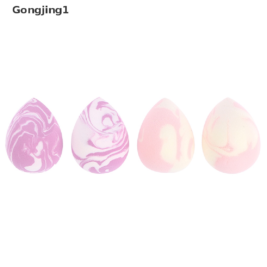 Gongjing1 1pc Spons Puff Bentuk Telur Untuk Makeup / Kosmetik Wanita